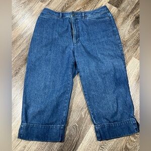 Liz Claiborne Shorts Blue Jean bermuda Medium Wash sz10 Jorts 90s Momcore Retro
